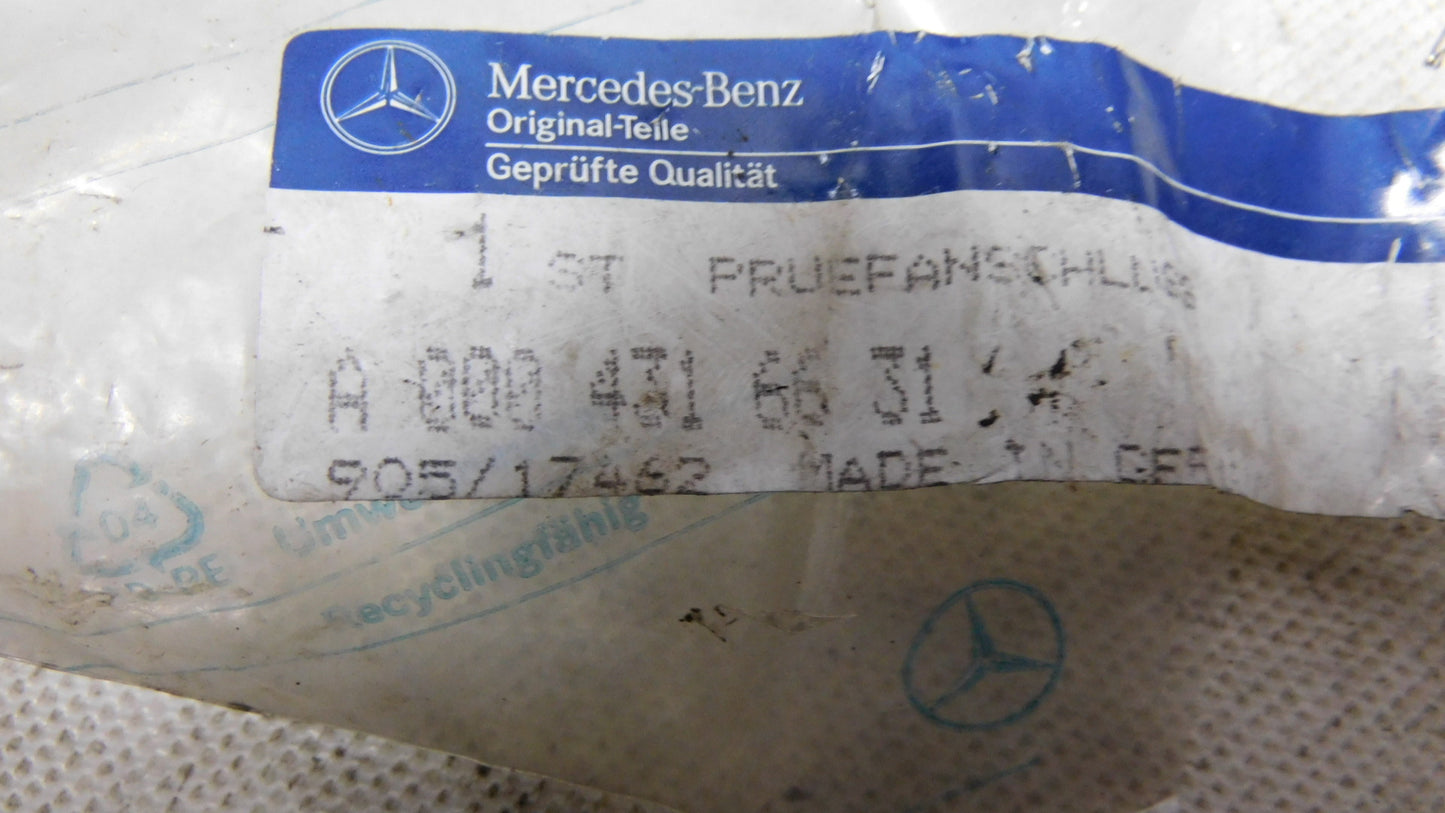 Prüfanschluss Druckluft Hinterachse A0004316631 Mercedes Benz Unimog U 1600 FG 621.086 - 1938