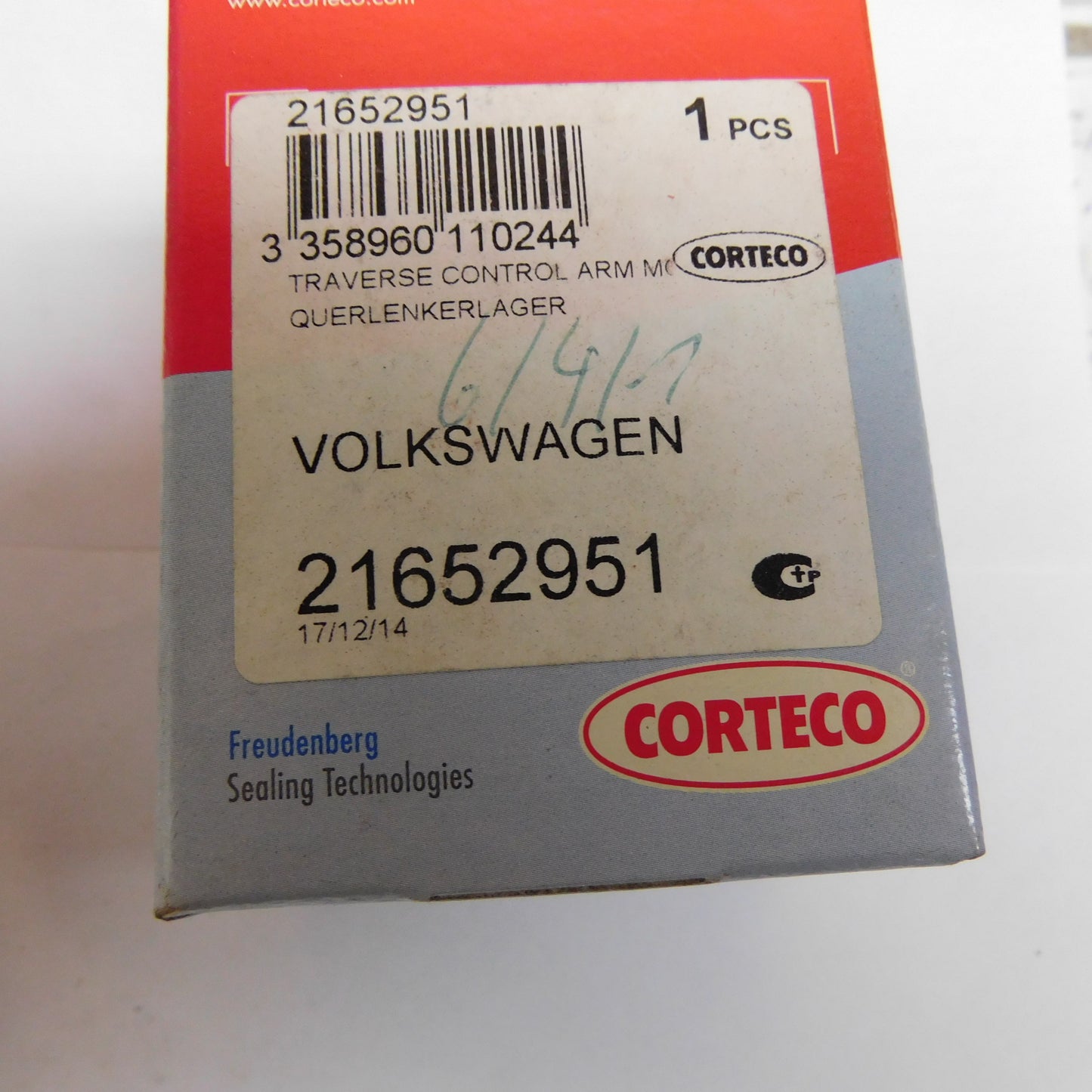 Querlenkerlager Lagerung Lenker  21652951 Corteco VW Transporter T4