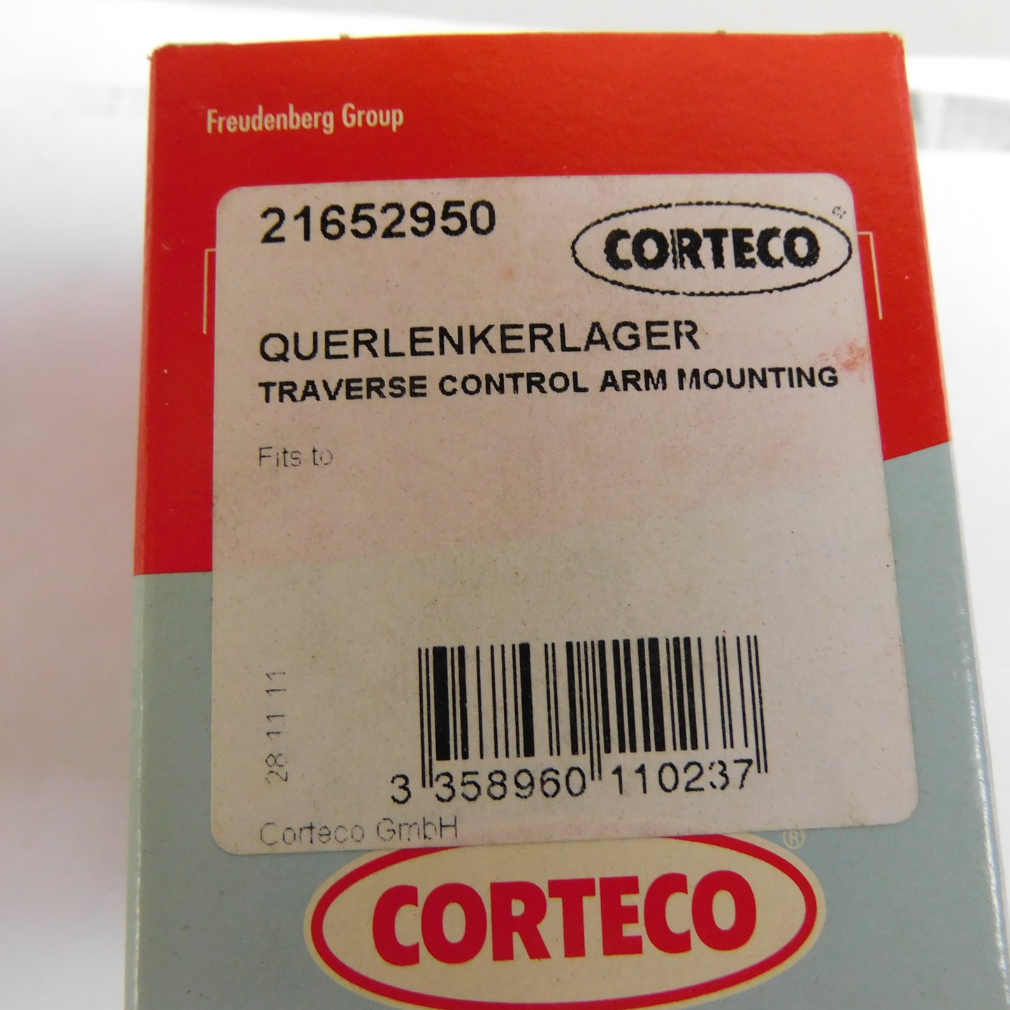 Querlenkerlager Lagerung Lenker Vorderachse 21652950 Corteco VW Transporter T4