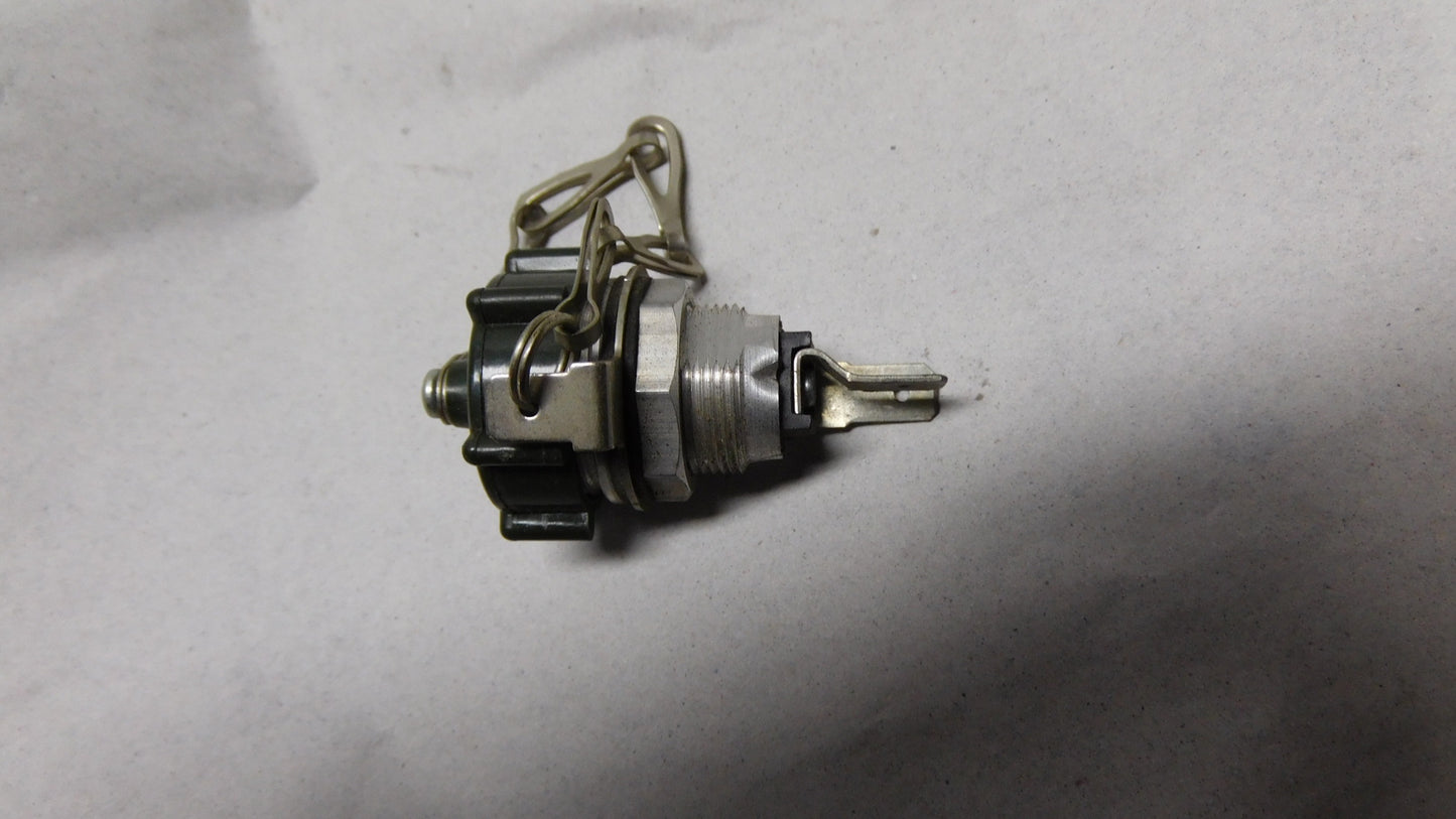 Steckdose mit Schraubverschluss Flachsteckanschluss VG 96921 E 001