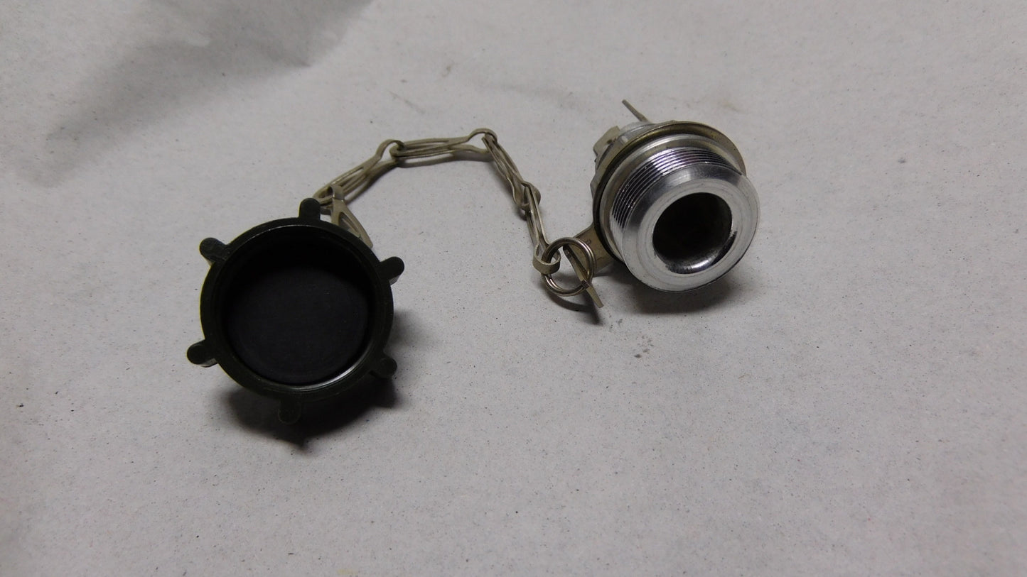 Steckdose mit Schraubverschluss Flachsteckanschluss VG 96921 E 001