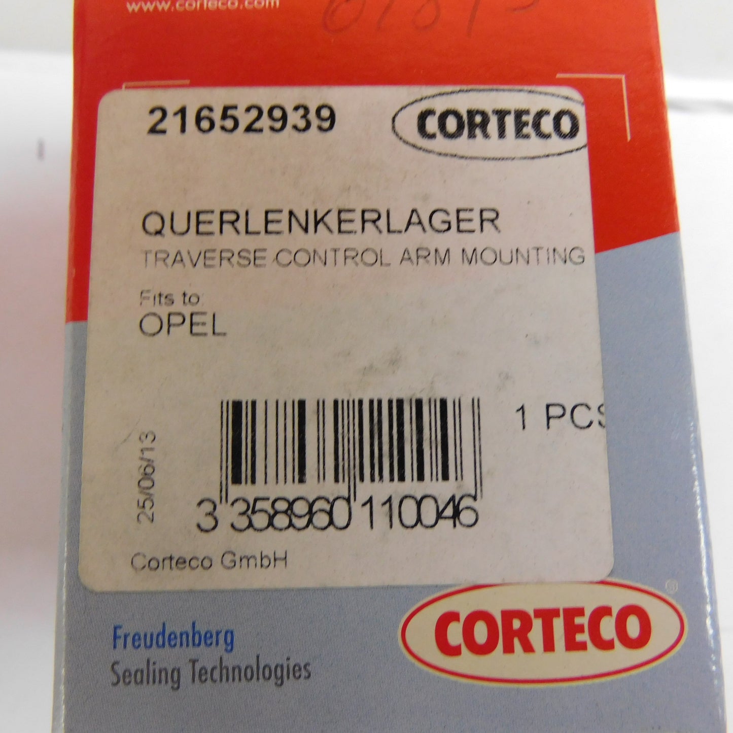 Querlenkerlager Lagerung Lenker 21652939 Corteco Opel Vectra B