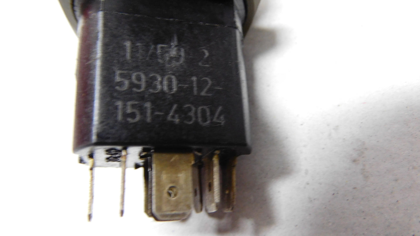 Warnblinkschalter BW-Ausführung 5930-12-151-4304 Faun Kraka Typ 640