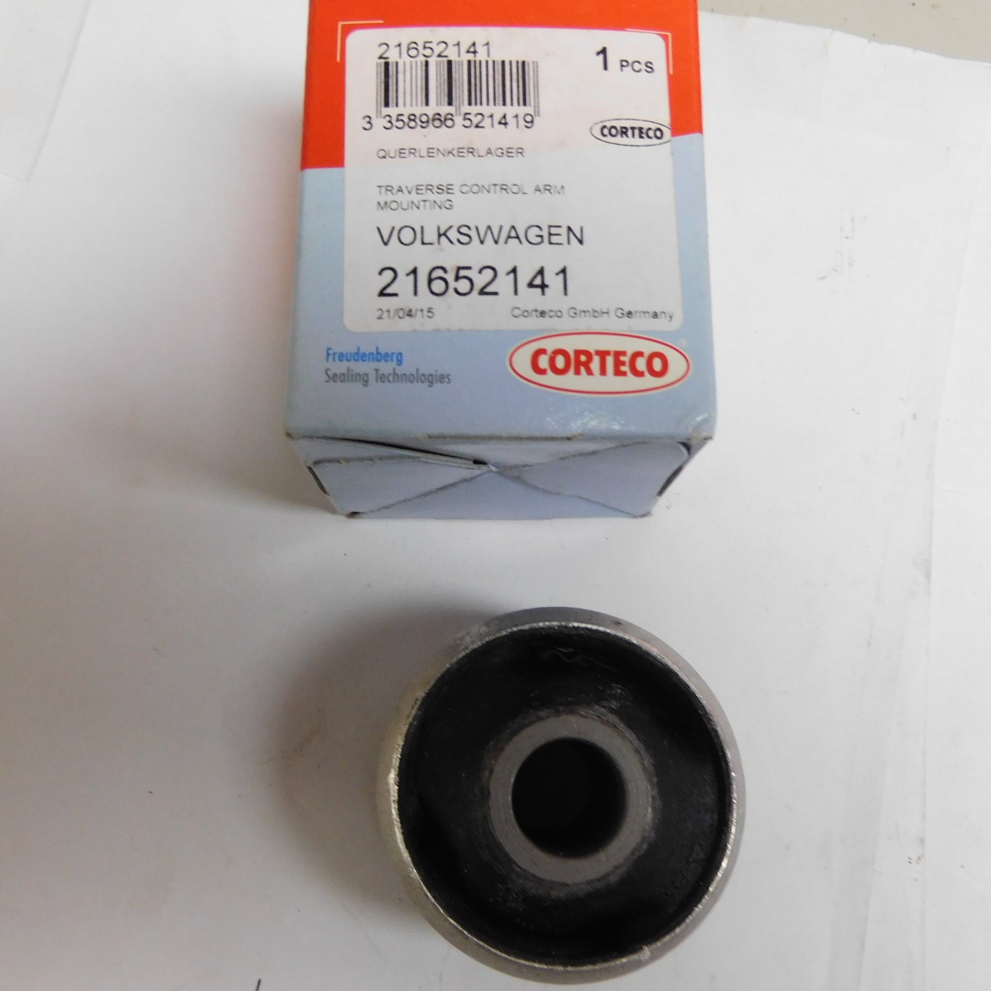 Querlenkerlager Lagerung Lenker 21652141 Corteco VW Passat Golf Polo Corrado Jetta Vento Caddy Seat Ibiza Toledo Cordoba