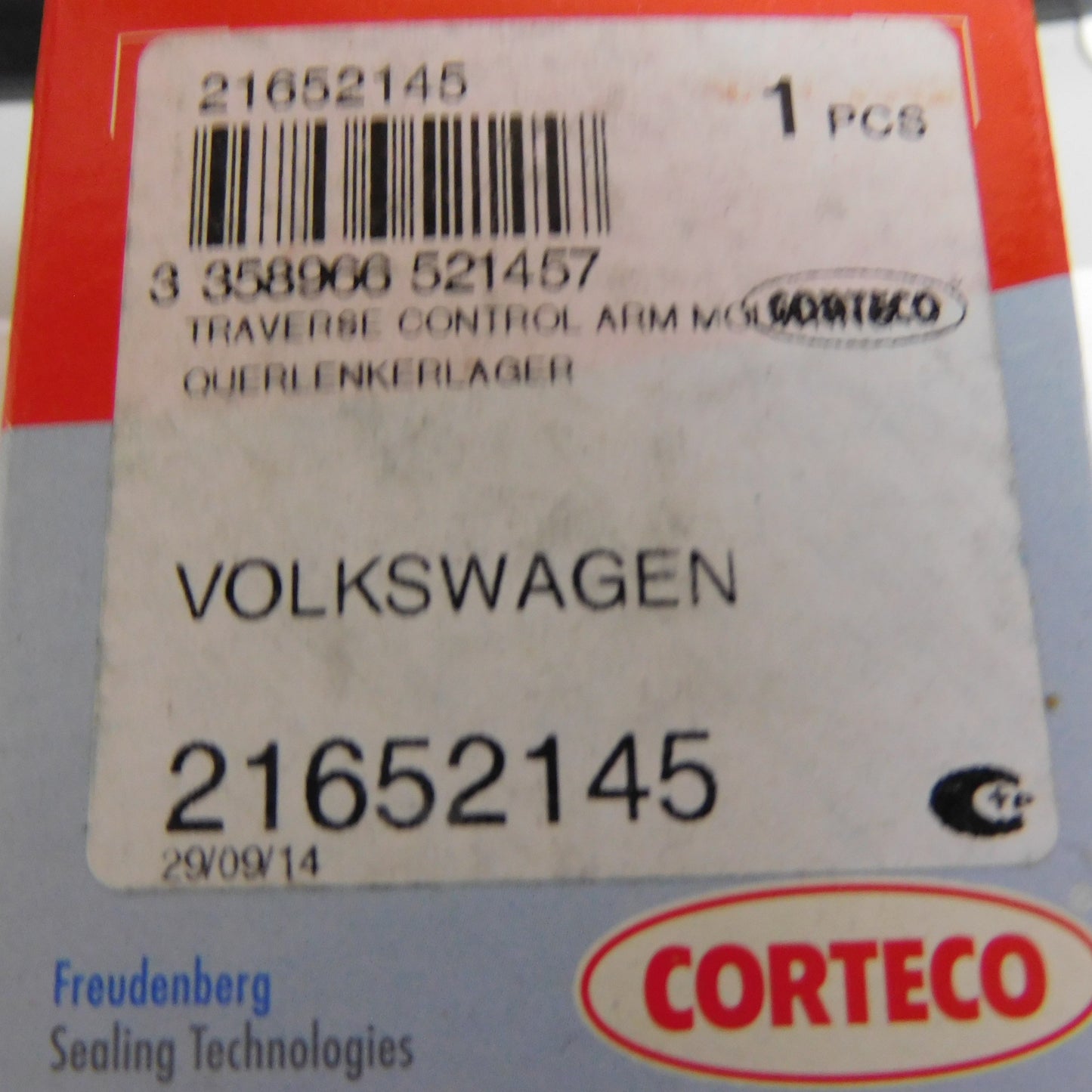 Querlenkerlager Lagerung Lenker 21652145 Corteco Audi 80 90 Coupe B2 B3 B4 VW Passat B2
