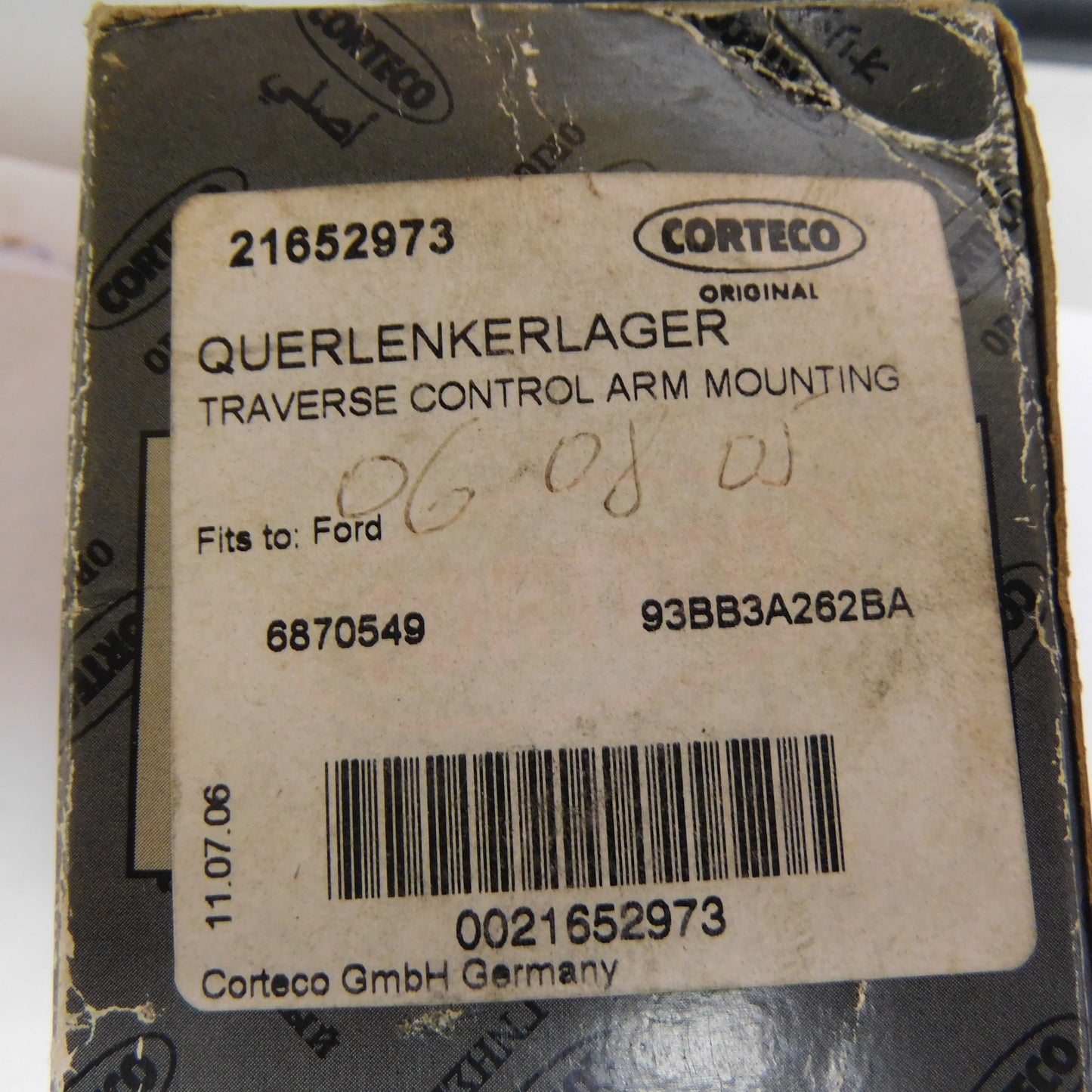Querlenkerlager Lagerung Lenker 21652973 Corteco Ford Mondeo Mk1