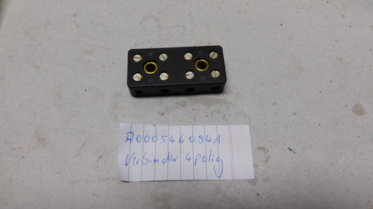Verteilerleiste 4-polig offen Kabelverbinder A0005460941 Mercedes Unimog U403 404 406 413