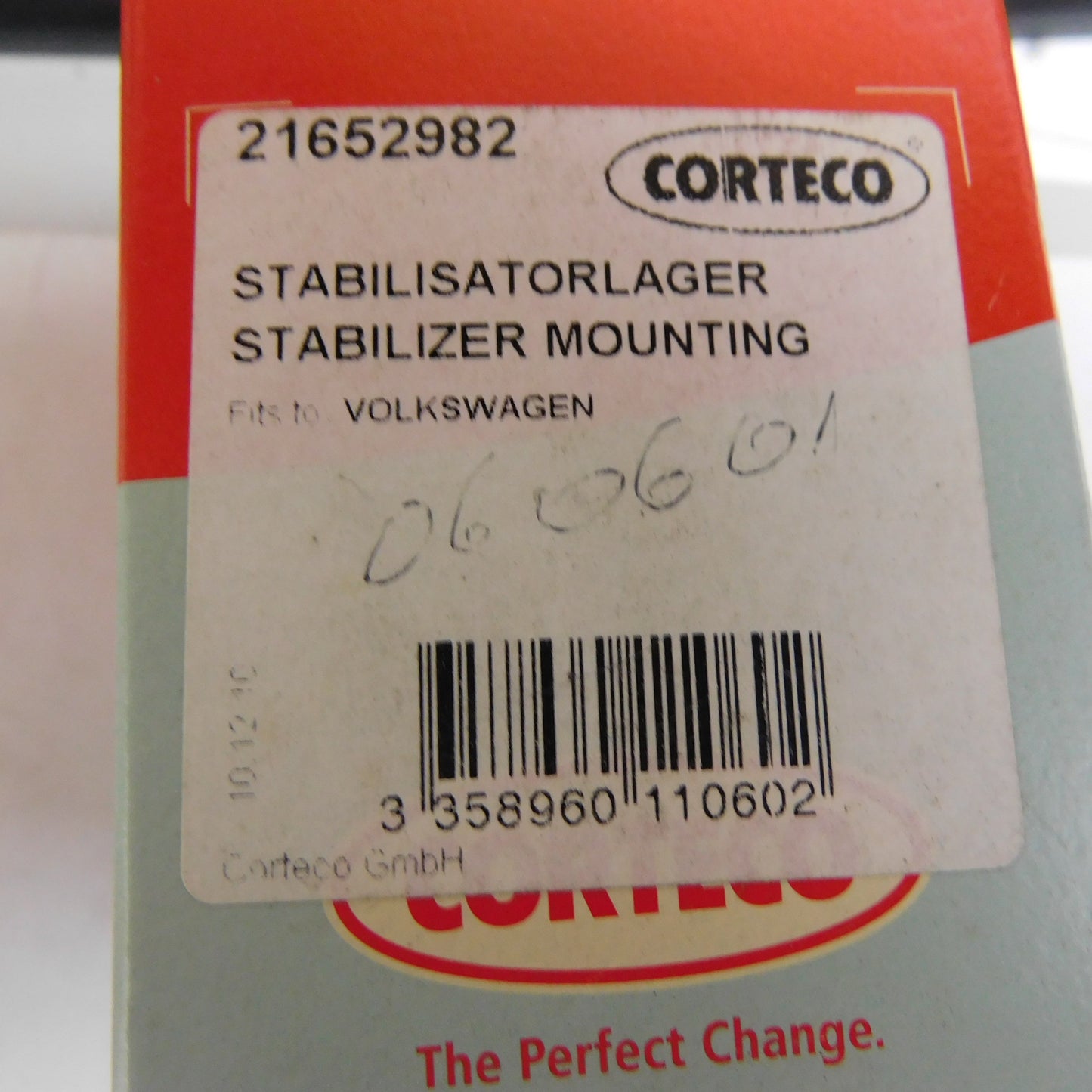 Stabilisatorlager Stabilager Stabigummis  21652982 Corteco Audi A3 TT VW Golf Bora Seat Leon Toledo Skoda Octavia