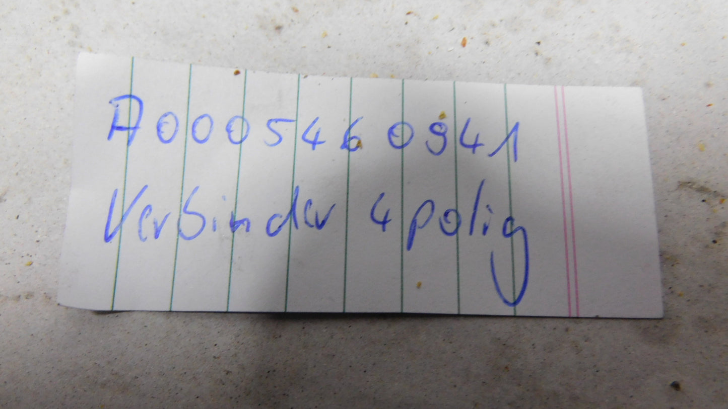 Verteilerleiste 4-polig offen Kabelverbinder A0005460941 Mercedes Unimog U403 404 406 413