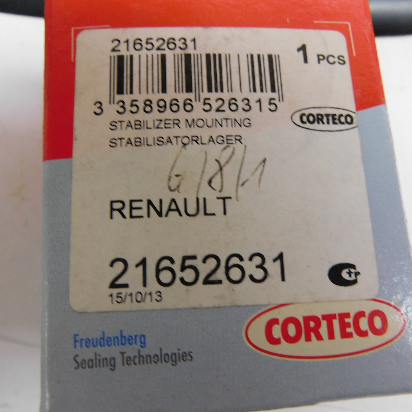 Koppelstange Vorderachse 21652631 Corteco Nissan Kubistar Renault Clio Kangoo