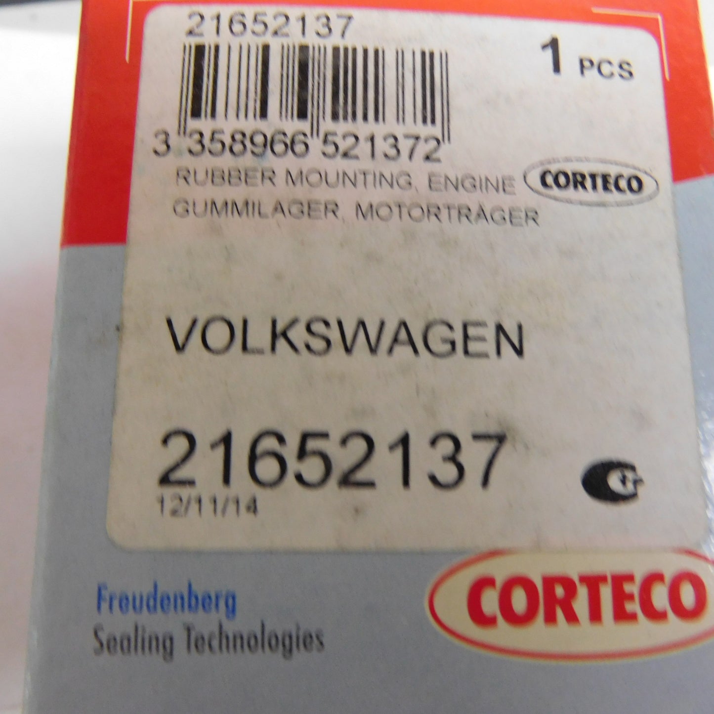 Motorträger Lagerung Achsträger 21652137 Corteco Audi 80 90 Coupe B2 B3 B4 VW Passat Santana