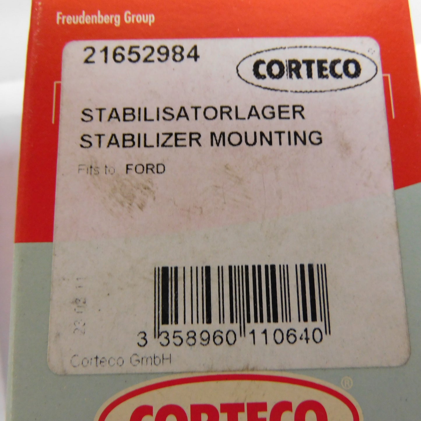 Lagerung Stabilisator Stabigummis  21652984 Corteco Ford Escort Orion Fiesta