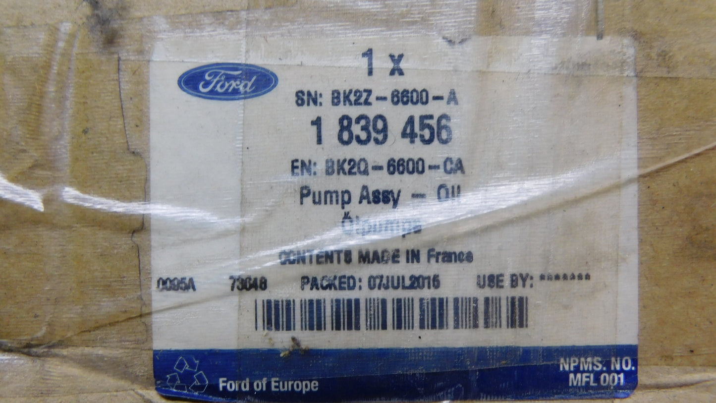 Ölpumpe mit Zahnrad Axialkolbenpumpe 1839456 Ford Transit Citroen Jumper Peugeot Boxer