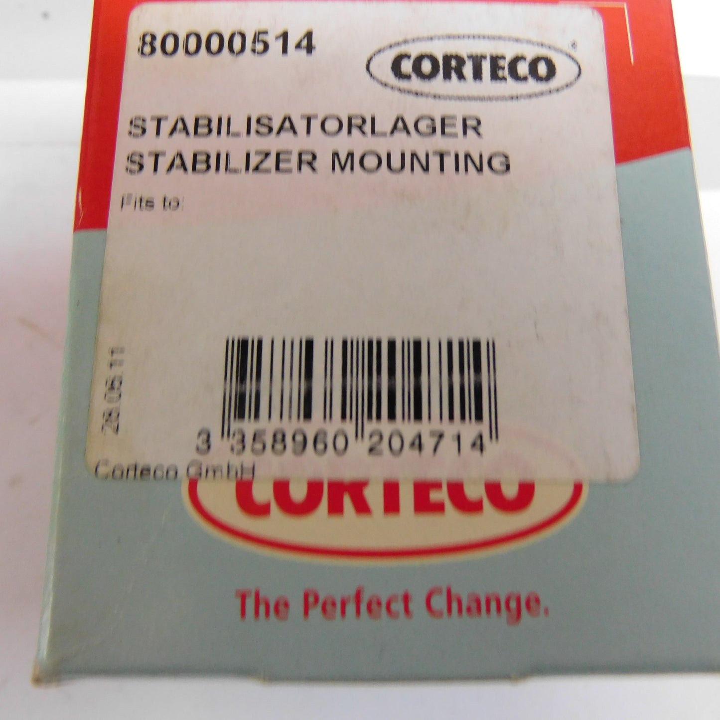 Lagerung Stabilisator Stabigummis 80000514 Corteco Peugeot 106 Citroen AX Saxo