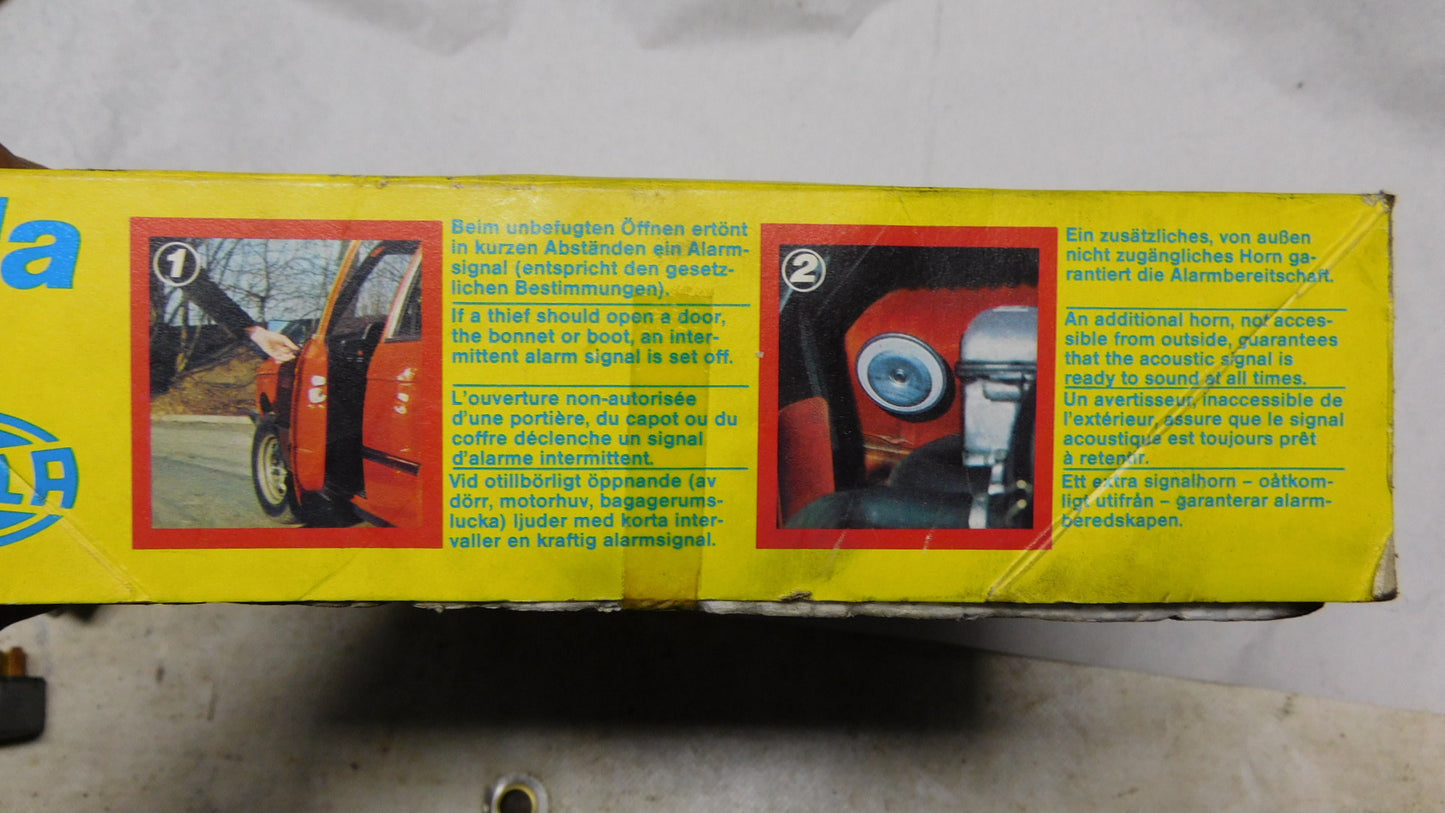 Alarmanlage Kfz Diebstahl Warnanlage 12V 5AA003525-801 Hella Opel Kadett C Limo Coupe