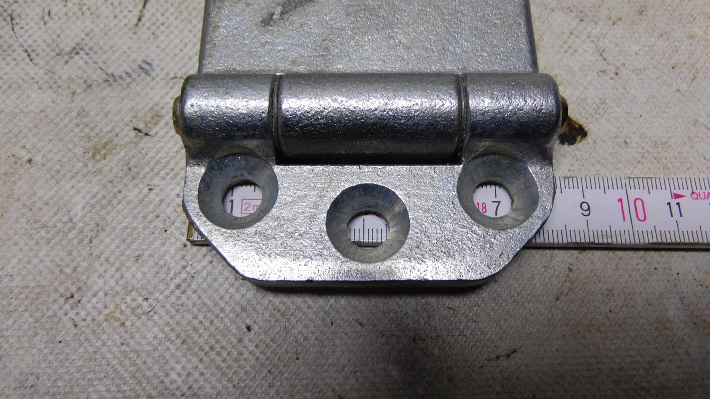 Scharnier Seitentürscharnier Bordwand verzinkt massiv L = 150 mm B = 80 mm H = 9 mm
