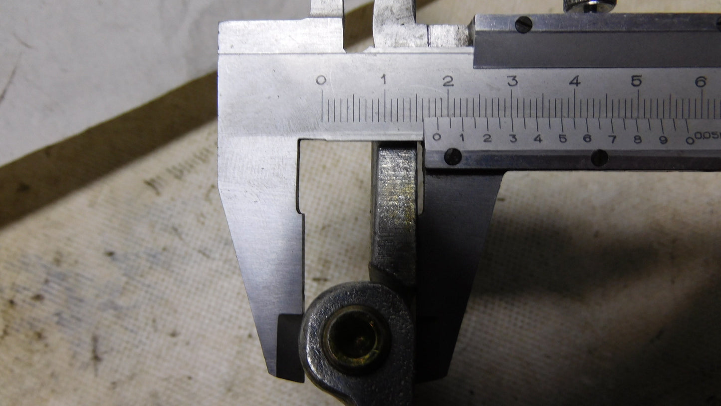 Scharnier Seitentürscharnier Bordwand verzinkt massiv L = 150 mm B = 80 mm H = 9 mm