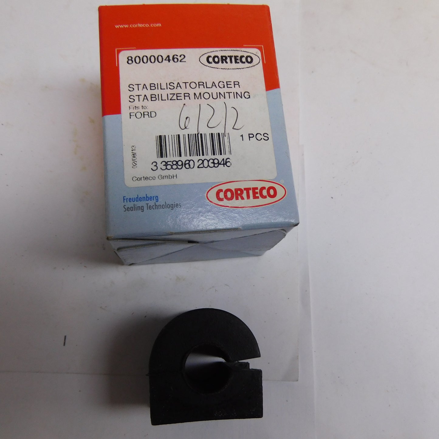 Lagerung Stabilisator Stabigummis 80000462 Corteco Ford Fiesta Mk4 Ka