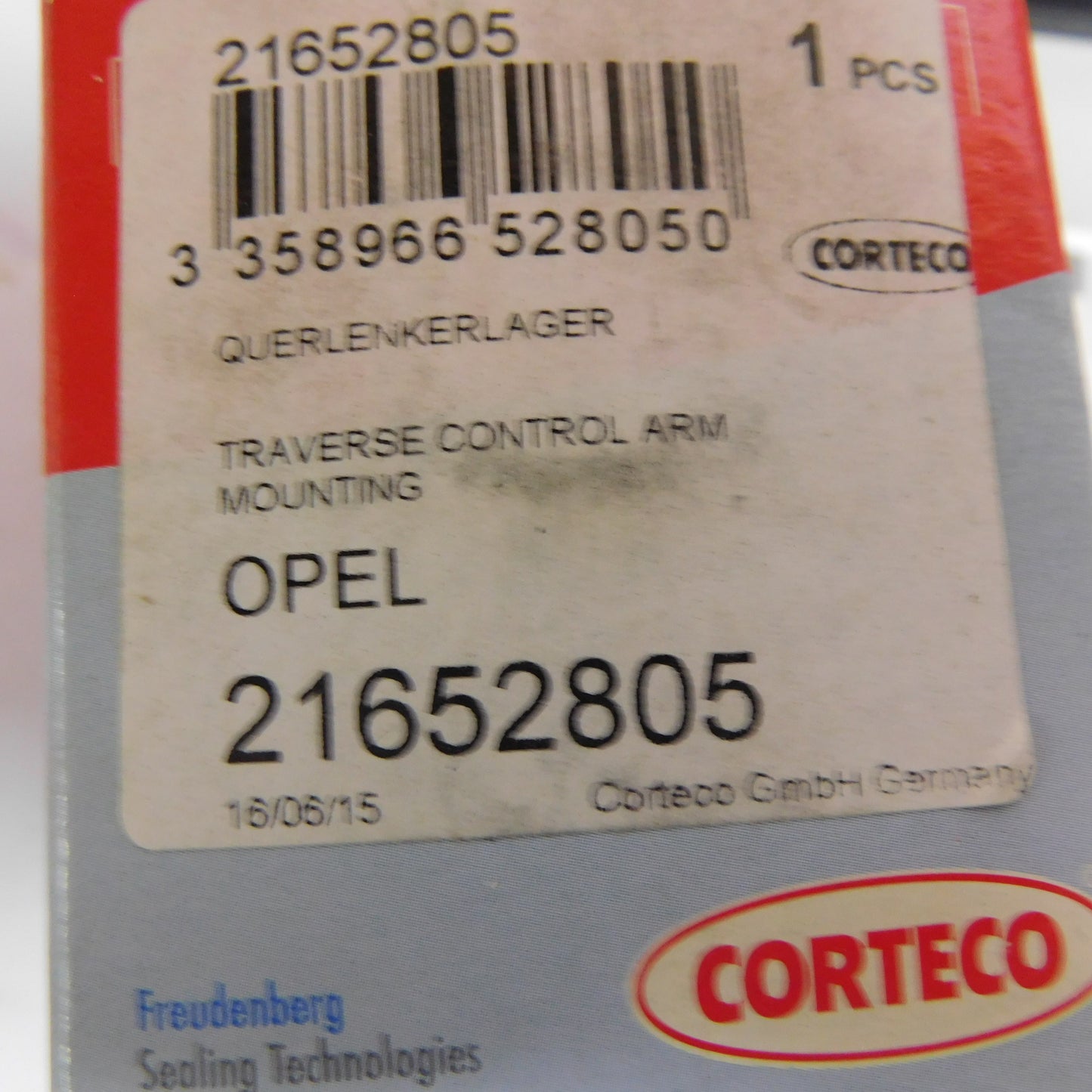 Querlenkerlager Lagerung Lenker 21652805 Corteco Opel Astra Calibra Vectra