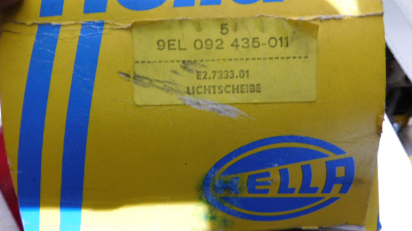 Lichtscheibe Heckleuchte Schlussleuchte 9EL092435011 HELLA SCANIA ÄLTERE BAUREIHE TYP L VOLVO N HAUBER