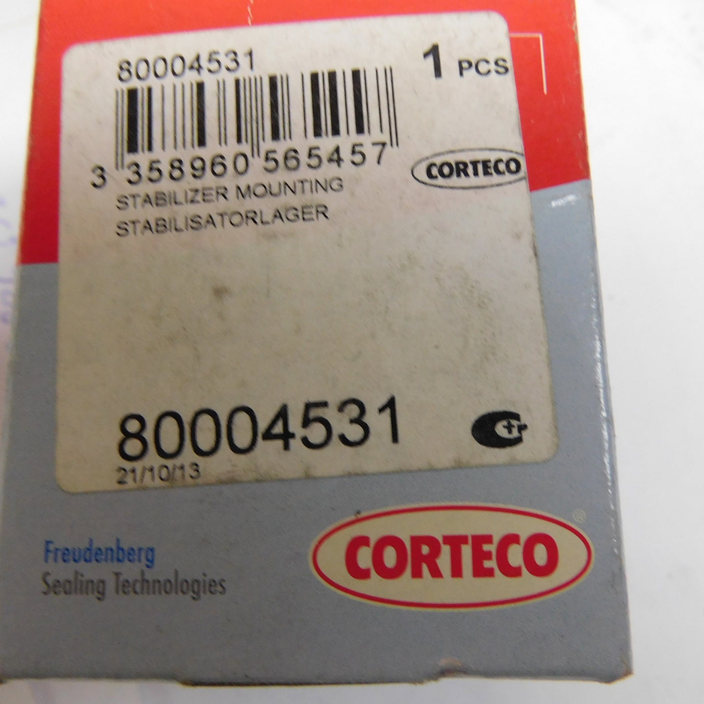 Lagerung Stabilisator Stabigummis 80004531 Corteco Mercedes-Benz Sprinter VW Crafter