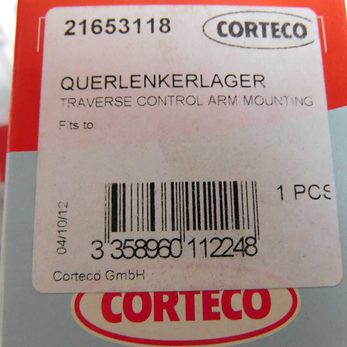 Querlenkerlager Lagerung Lenker 21653118 Corteco Mercedes-Benz W124 SL CLK 190 E-Klasse C-Klasse
