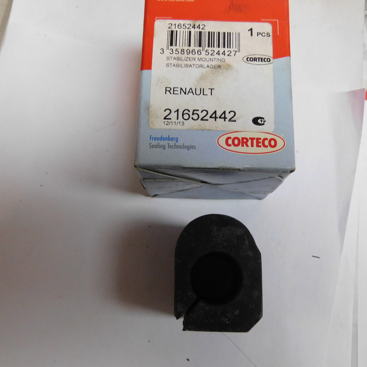 Lagerung Stabilisator Stabigummis 21652442 Corteco Renault Megane Clio Kangoo