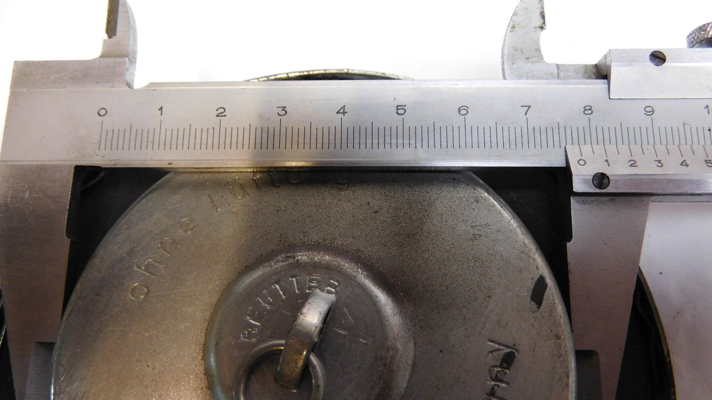 Tankdeckel ohne Lüftung mit Kette 78 mm Mercedes Benz LKW