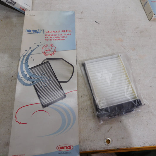 Innenraumfilter Partikelfilter Aktivkohlefilter 80000662 Corteco Toyota Aygo Peugeot 107 Citroen C1