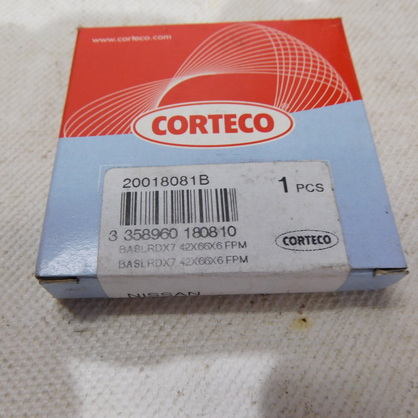 Kurbelwellensimmering Wellendichtring Kurbelwelle stirnseitig 20018081B Corteco Audi 80 B4 BMW E30 E36 E46 Ferrari F456 Ford Taunus Escort VW Passat B2 Toyota Land Cruiser Opel Astra Peugeot 106 205 306 405 Partner Renault Megane