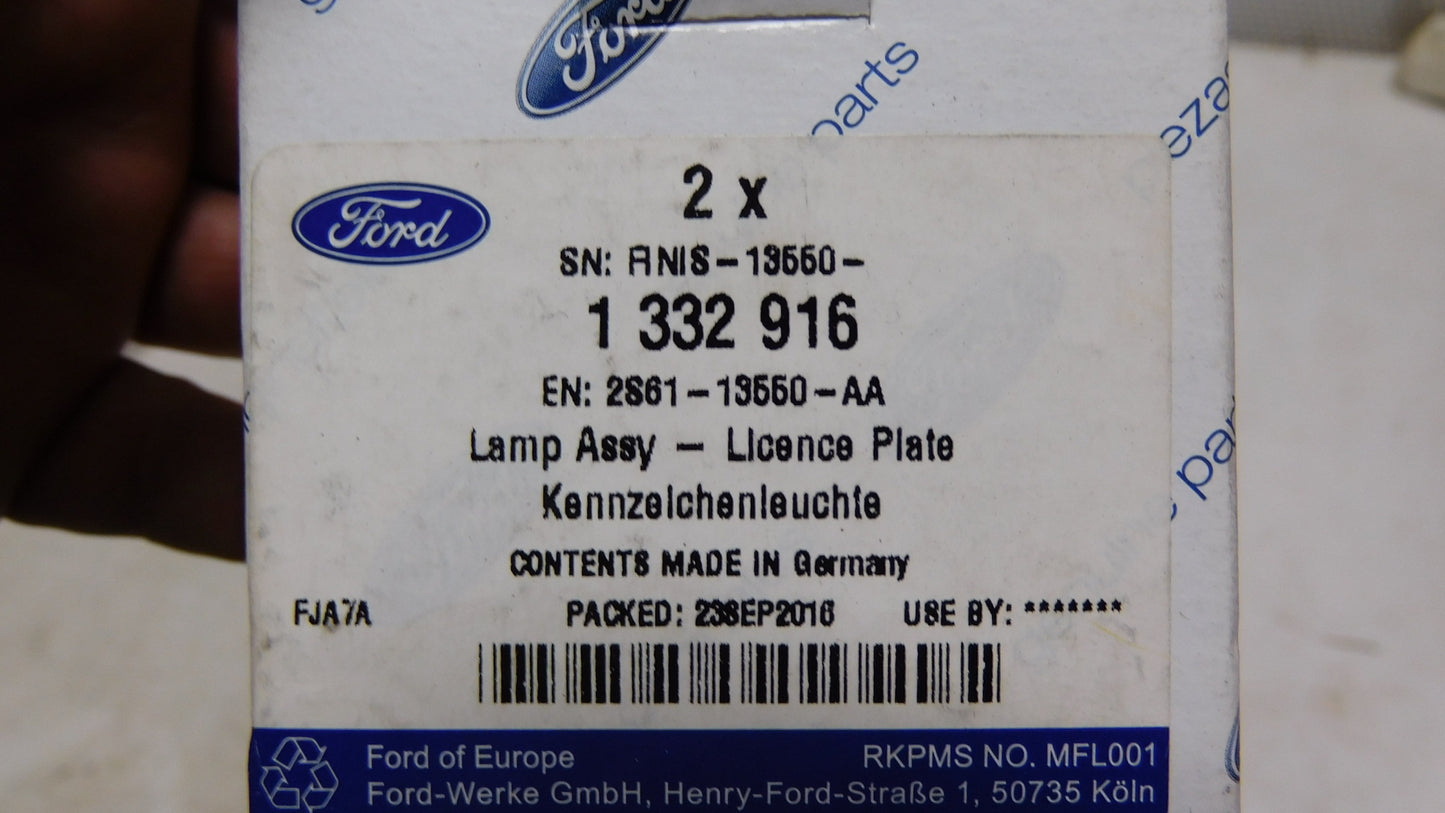 Kennzeichenleuchte Satz 1332916 Ford Mondeo Fiesta Fusion
