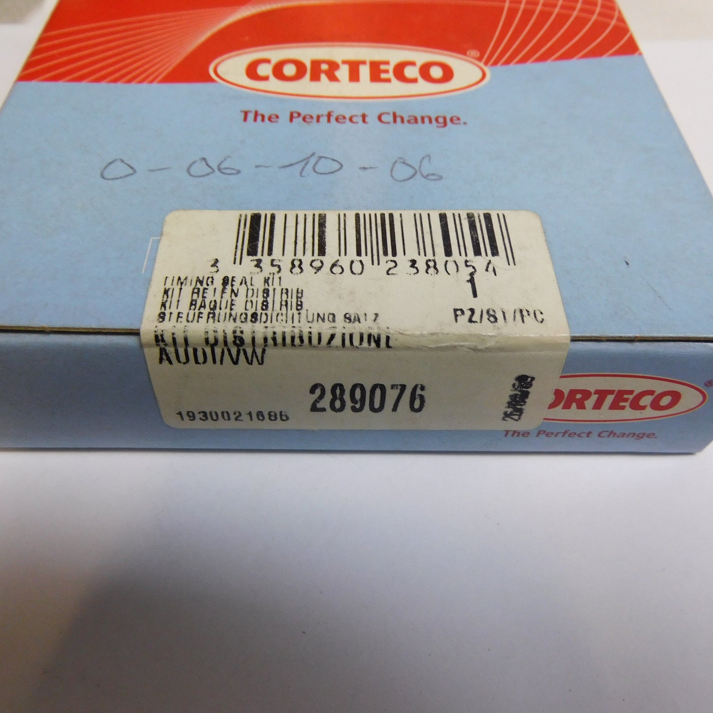 Wellendichringsatz Motor 289076 Corteco Audi Ford Skoda Toyota Seat VW Golf