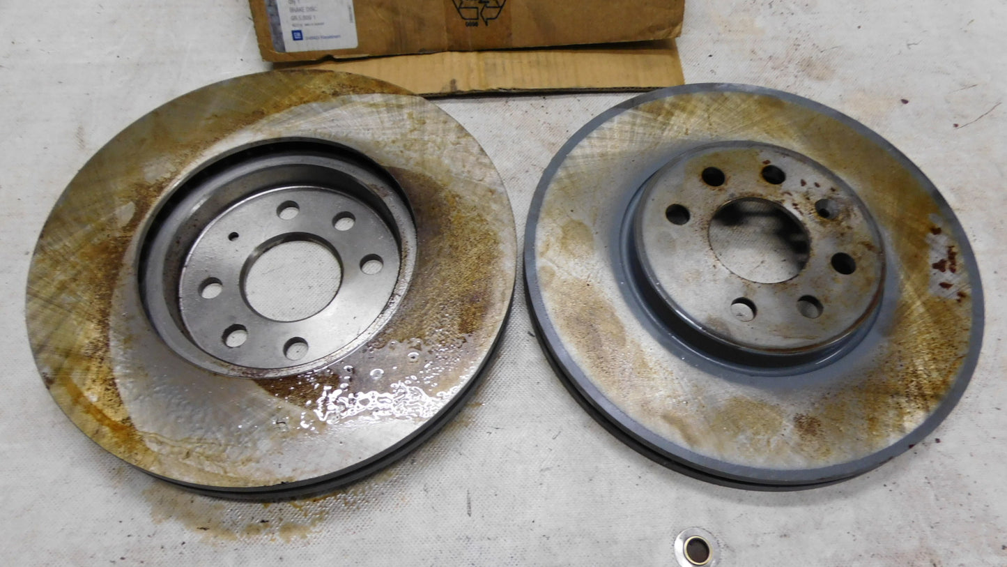 Bremsscheiben Satz Vorderachse Innenbelüftet 569006 93175376 Opel Corsa C Astra H