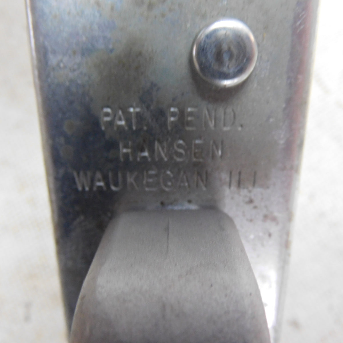 Stahl Doppel Drehtürverriegelung Verriegelung Tür 251 A.L. Hansen S251XXRXZNXX LKW Fahrzeugbau Steel Double Rotary Door Latch