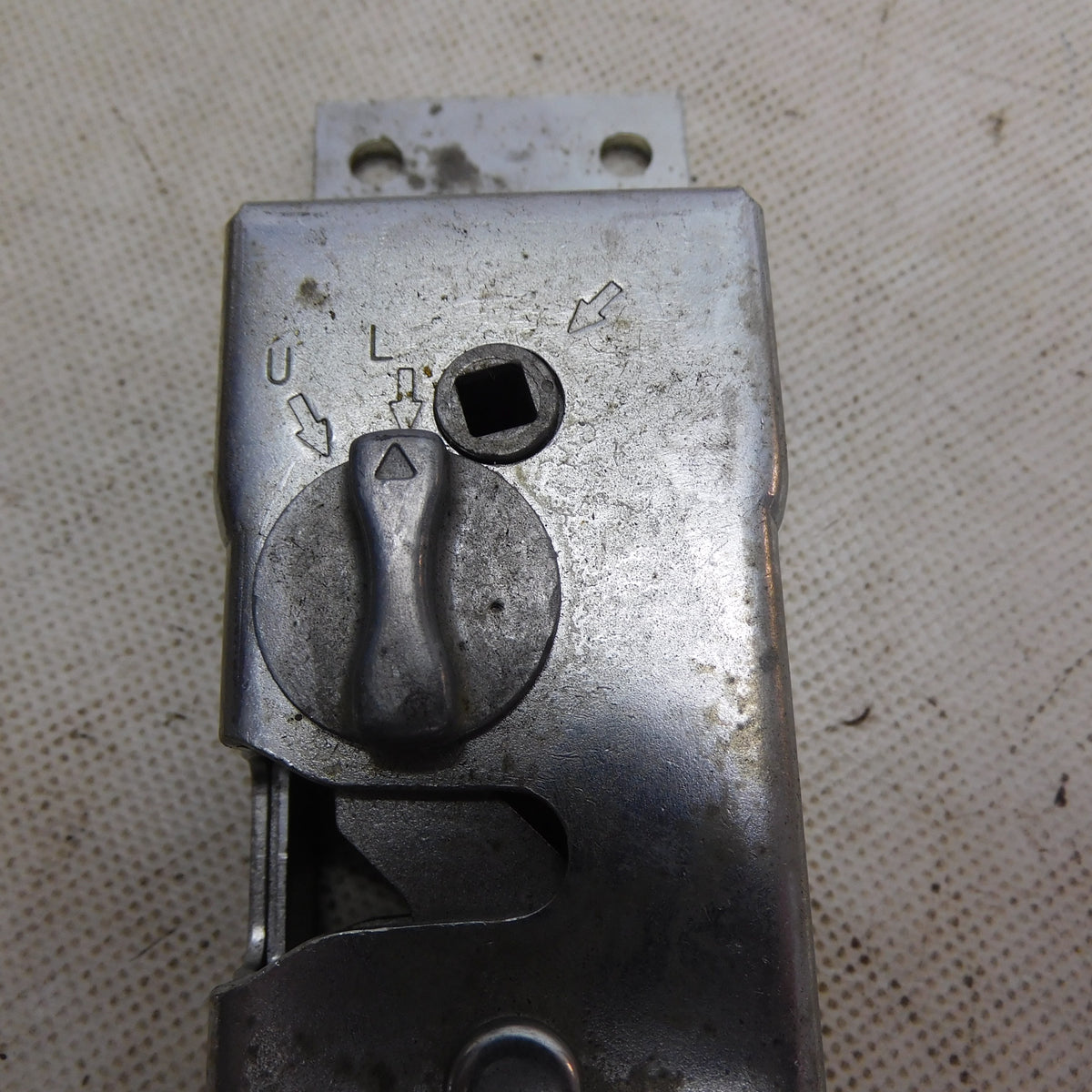 Stahl Doppel Drehtürverriegelung Verriegelung Tür 251 A.L. Hansen S251XXRXZNXX LKW Fahrzeugbau Steel Double Rotary Door Latch