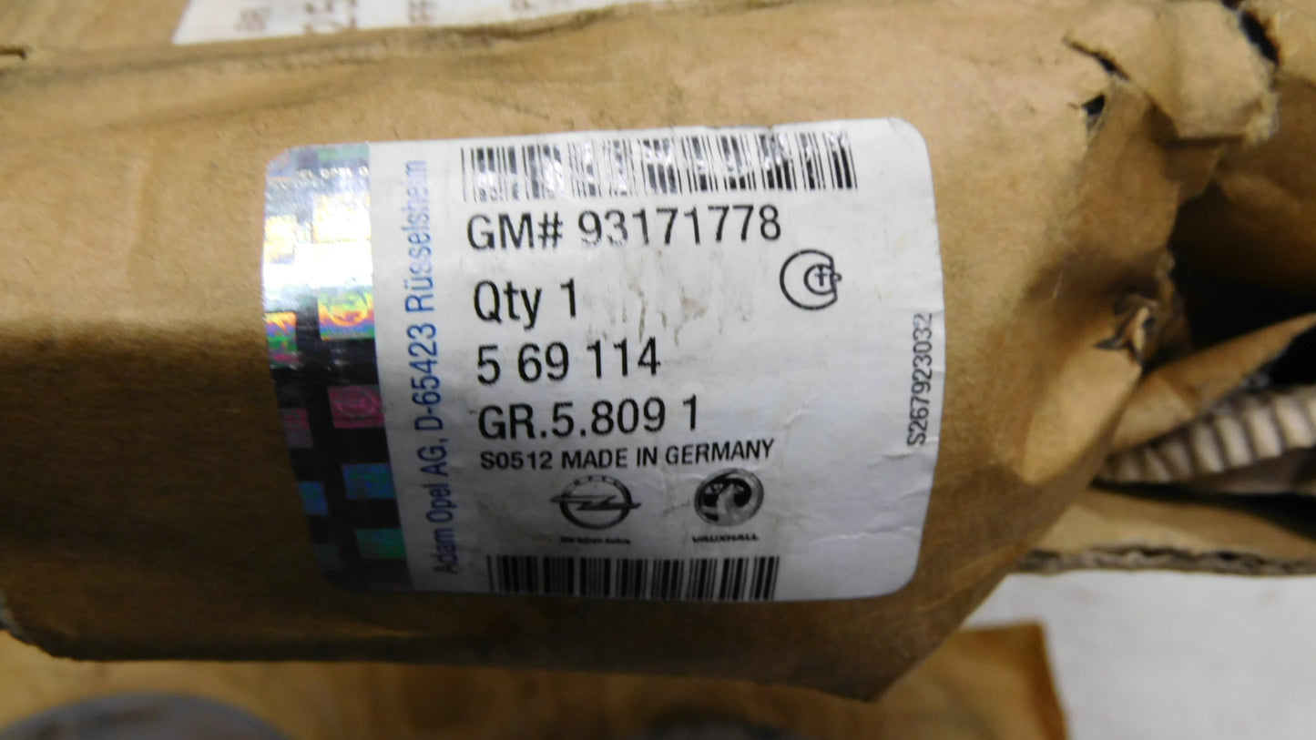 Bremsscheiben Satz Hinterachse Innenbelüftet 569114 93171778 Opel Vectra C Signum Saab Fiat