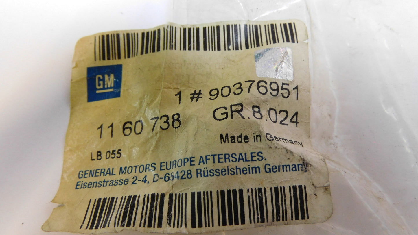 Abdichtung Motorraumabdichtung rechts 1160738 90376951 Opel Calibra Vectra A