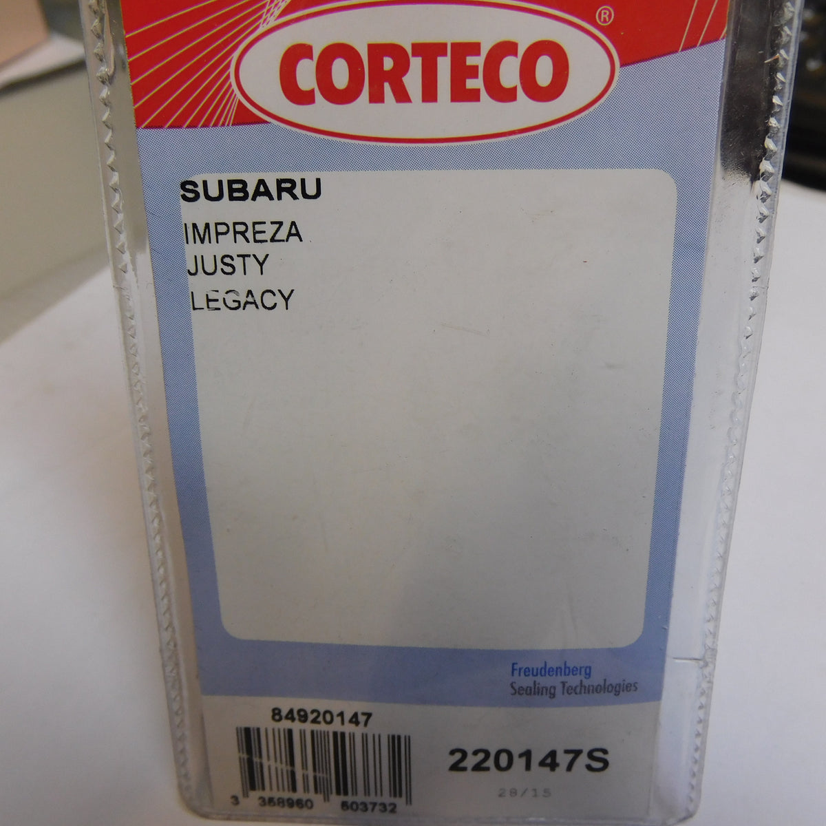 Ölablassschraube M 20 x 1,50 x 14 Schlüsselweite 17 220147S Corteco Subaru Impreza Justy Legacy