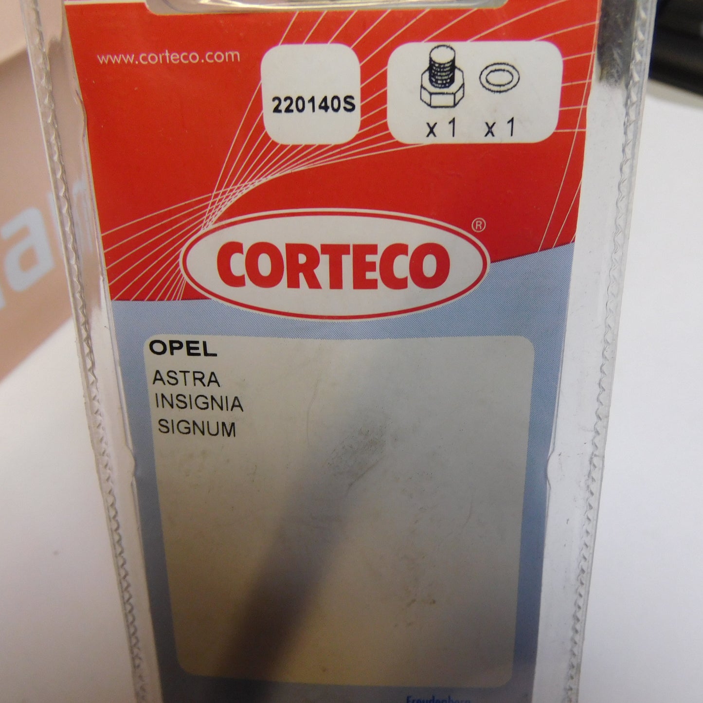 Ölablassschraube M 18 x 1,50 mit Dichtring 220140S Corteco Opel Astra Insignia Signum