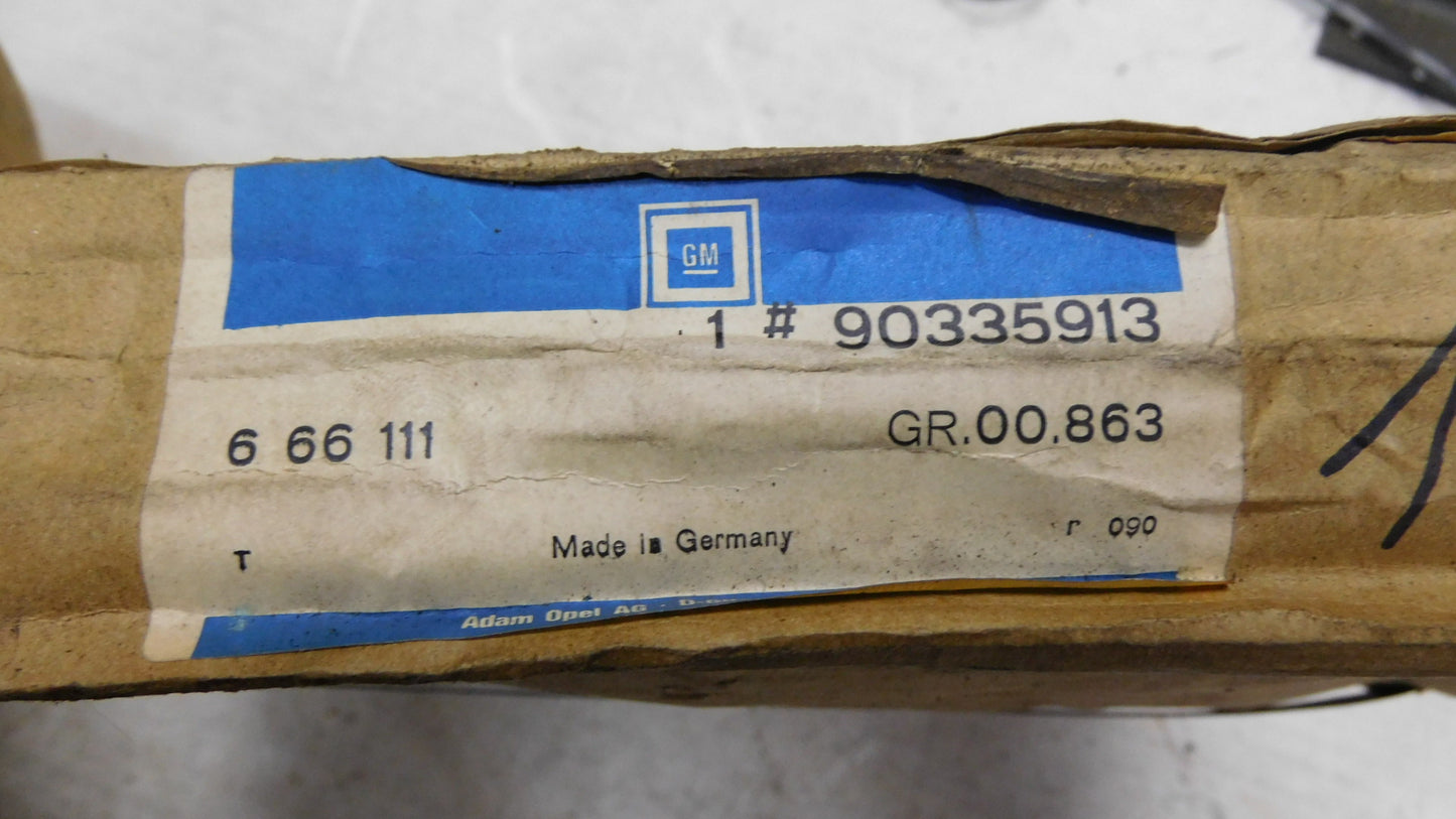 Kupplungsdruckplatte Ø 240mm 666111 90335913 Opel Senator B Omega A 2.5 - 3.0 6 Zylinder