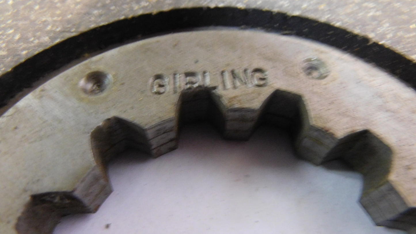 Belagscheiben Bremsscheibe Reibbelag 73320078 HP Girling 165 mm 12 Zähne John Deere ?