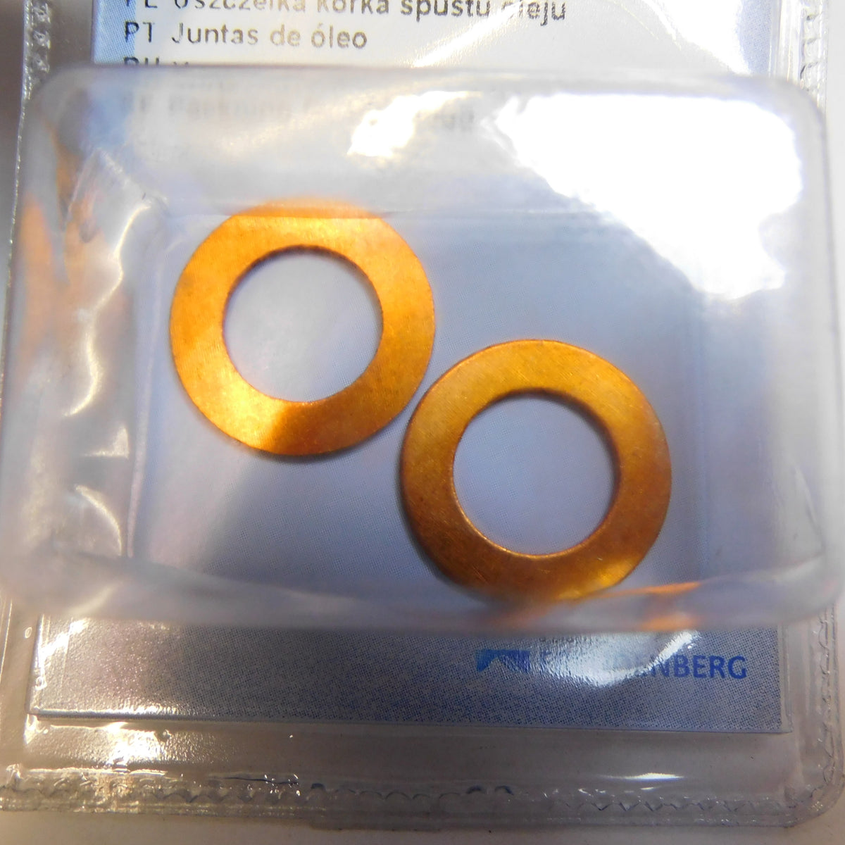 Ölablaßschraube Dichtung Kupfer 14,3x20x1,5 Satz 005590S Corteco Kia Honda Hyundai Rover