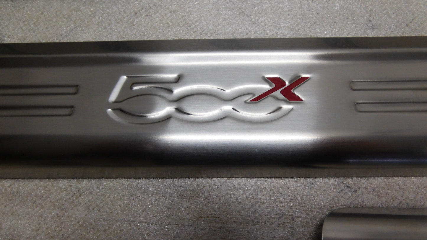 Einstiegsleisten Türschwellerleisten Edelstahl Satz 0059270020 Fiat 500X 500 X Abarth