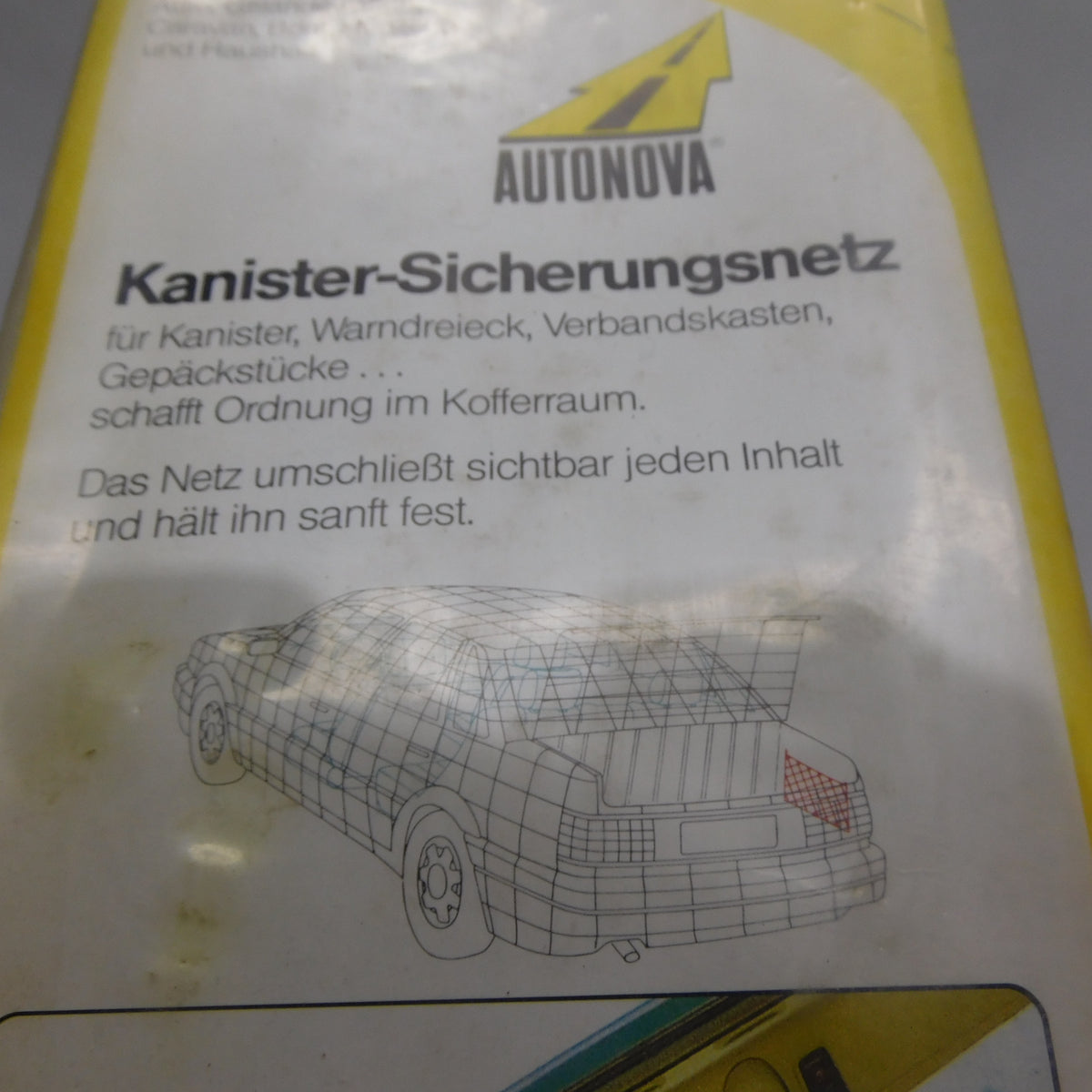 Kanister Sicherungsnetz 650 x 500 mm 380 428 Gabel Autonova Oldtimer Universal