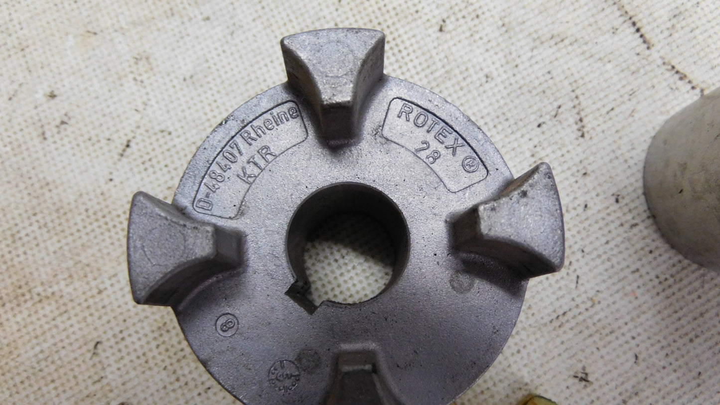 Rotex Kupplung Wellenkupplung 28 Alu KTR Kupplungstechnik