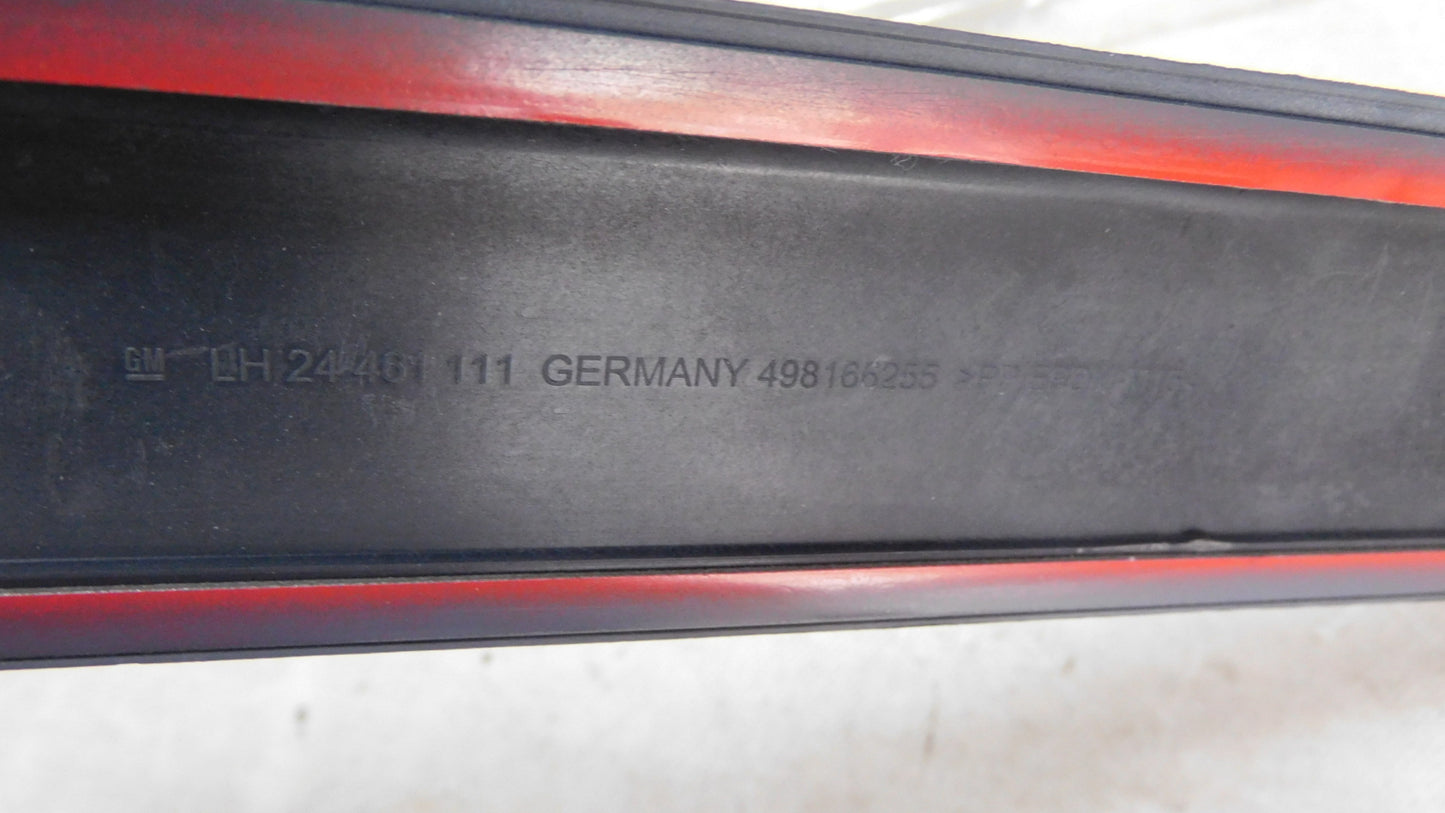 Zierleiste Leiste Seitenwand hinten links 5172419 24461112 Opel Astra H 3 Türer