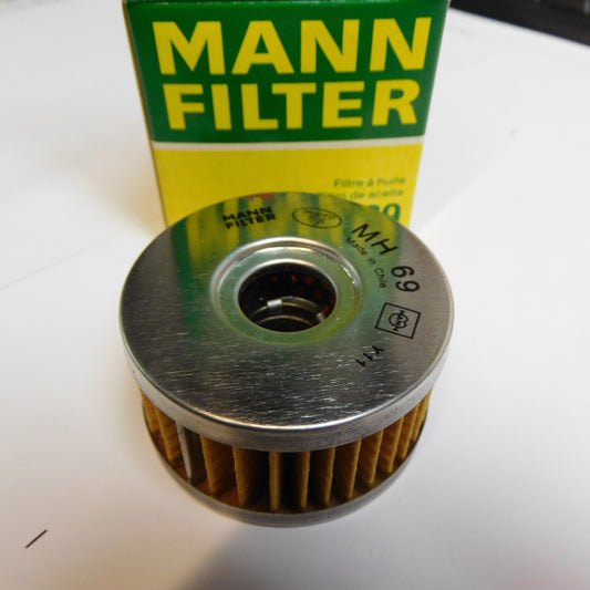 Ölfilter Filtereinsatz MH69 MANN Filter Beta ALP Suzuki DR GN GZ VL Intruder