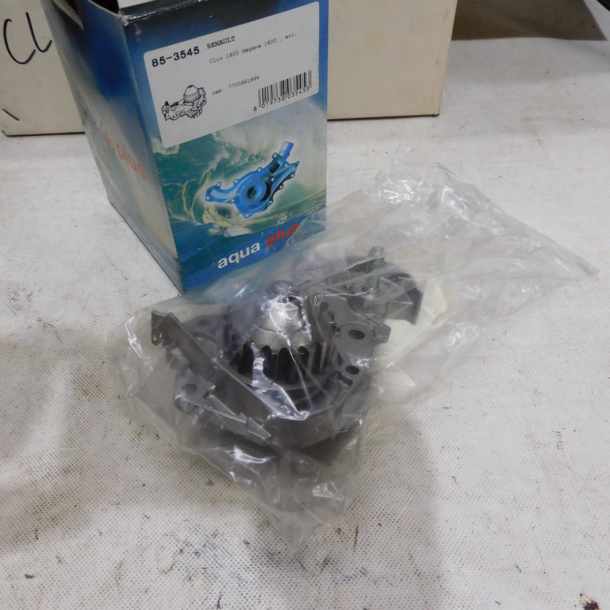 Wasserpumpe Pumpe 85-3545 Aquaplus Dacia Logan Sandero Renault Clio Kangoo Megane