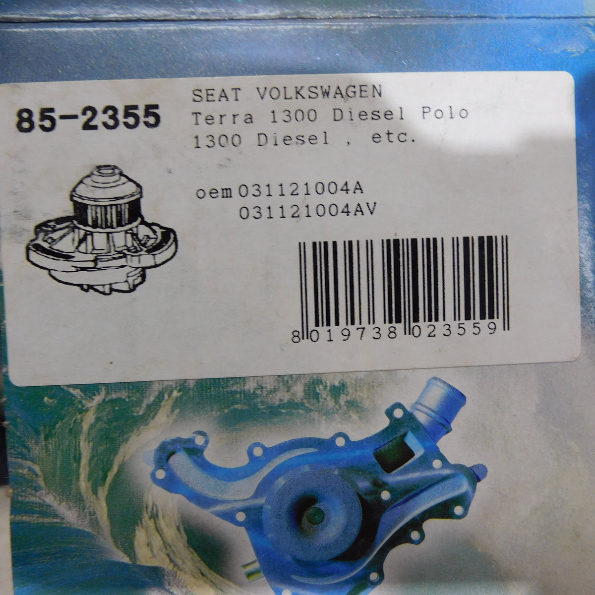 Wasserpumpe Pumpe mit Dichtung 85-2355 Aquaplus Seat Terra VW Polo II Diesel