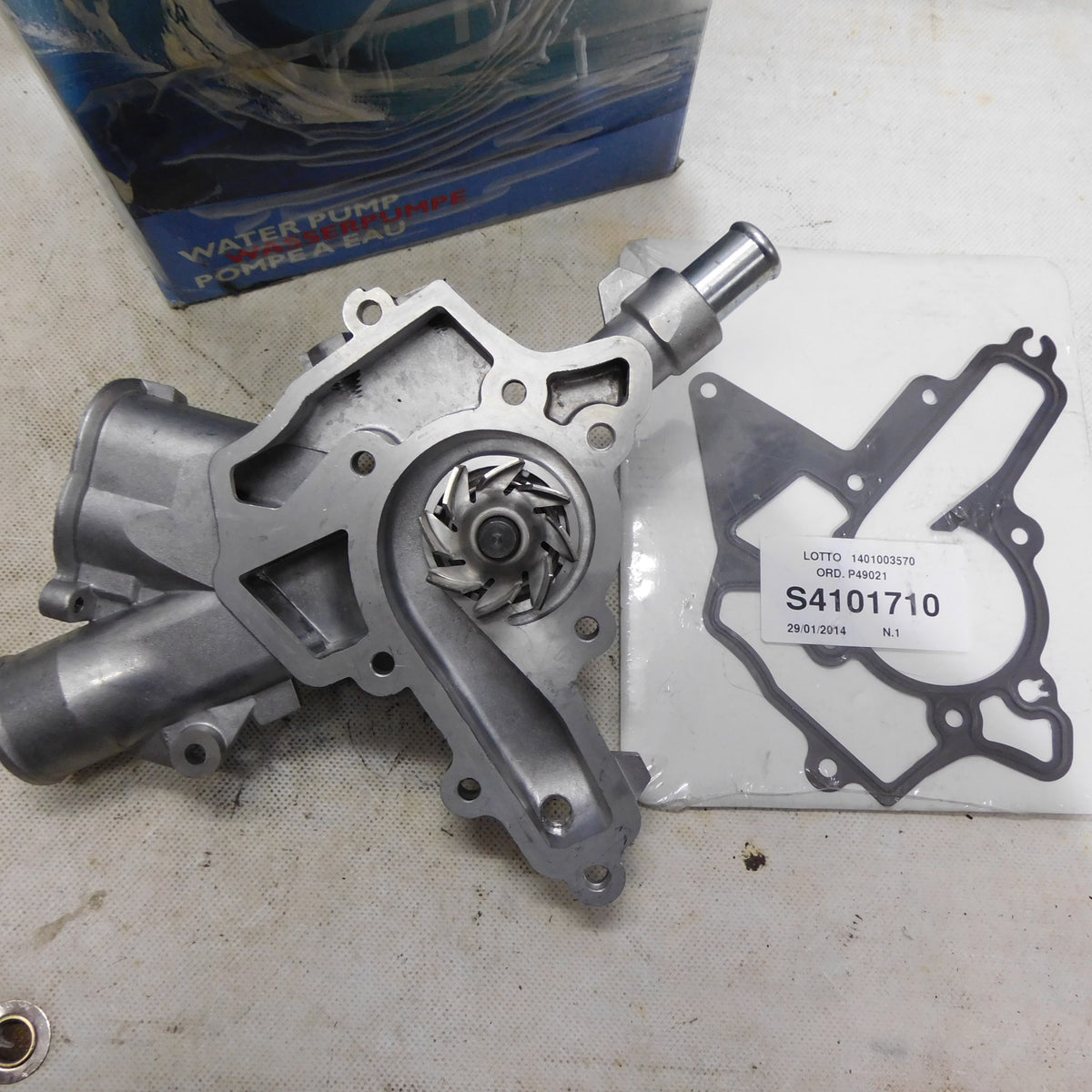 Wasserpumpe Pumpe mit Dichtung 85-7600  Aquaplus Opel Astra Corsa Tigra Agila Meriva
